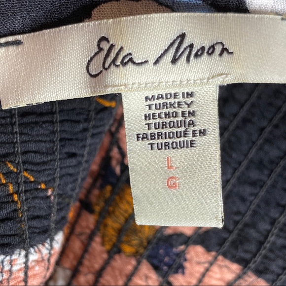 Ella Moon Floral Long Dress Boho Size Large - Picture 11 of 11